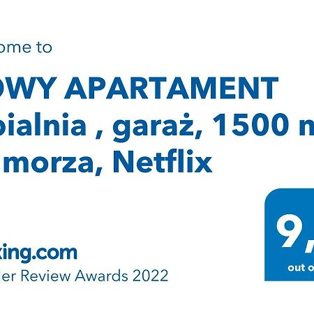 "Nowy Apartament" Sypialnia , Garaz, 1500 M Od Morza, Netflix Danzig Exterior foto